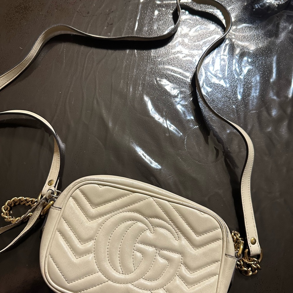 Gucci marmont gg mini camera bag - Picture 14 of 16